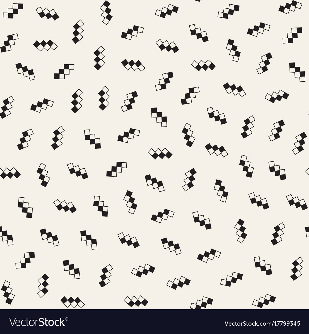 Seamless primitive jumble minimalism patterns
