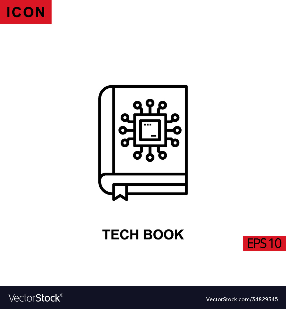 Tech Book with Circuit Board