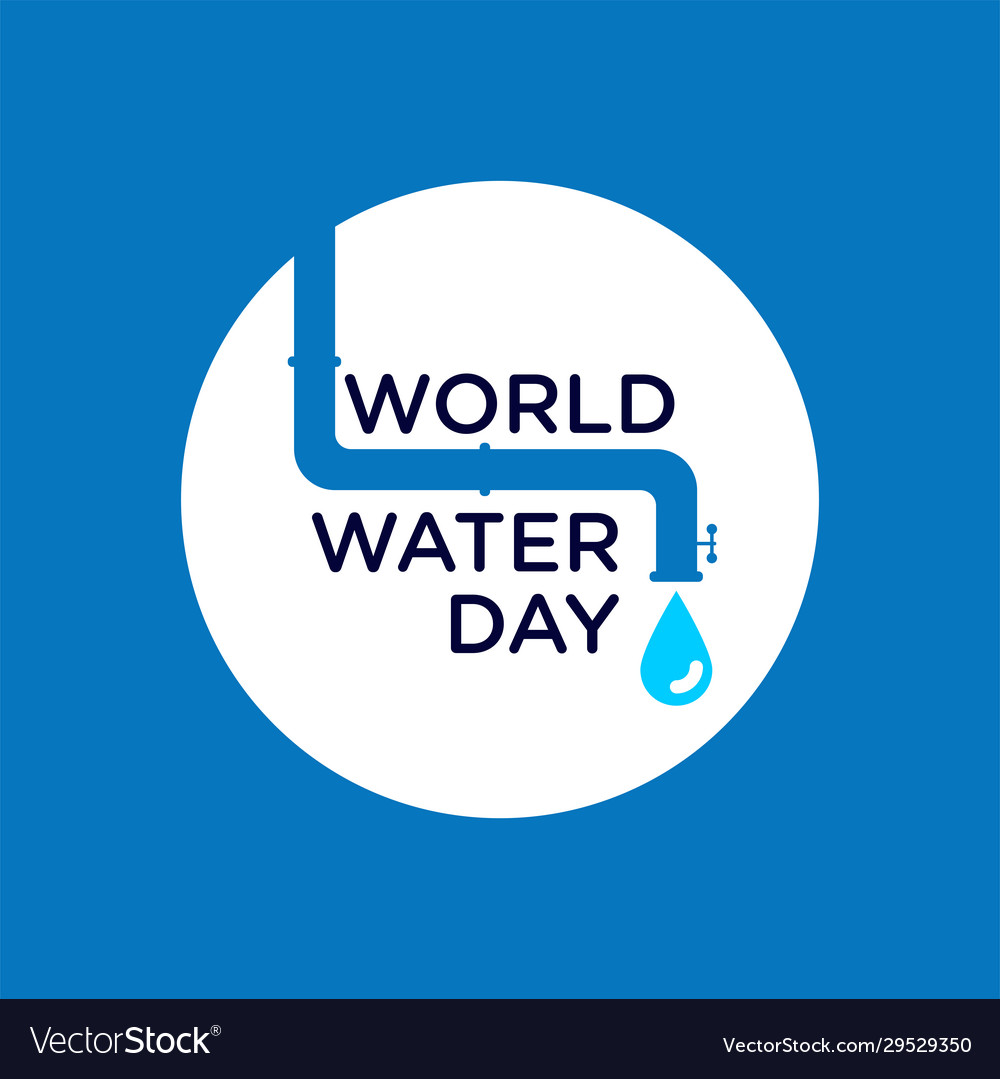 About World Water Day For Poster Banner Or Any Vector Image