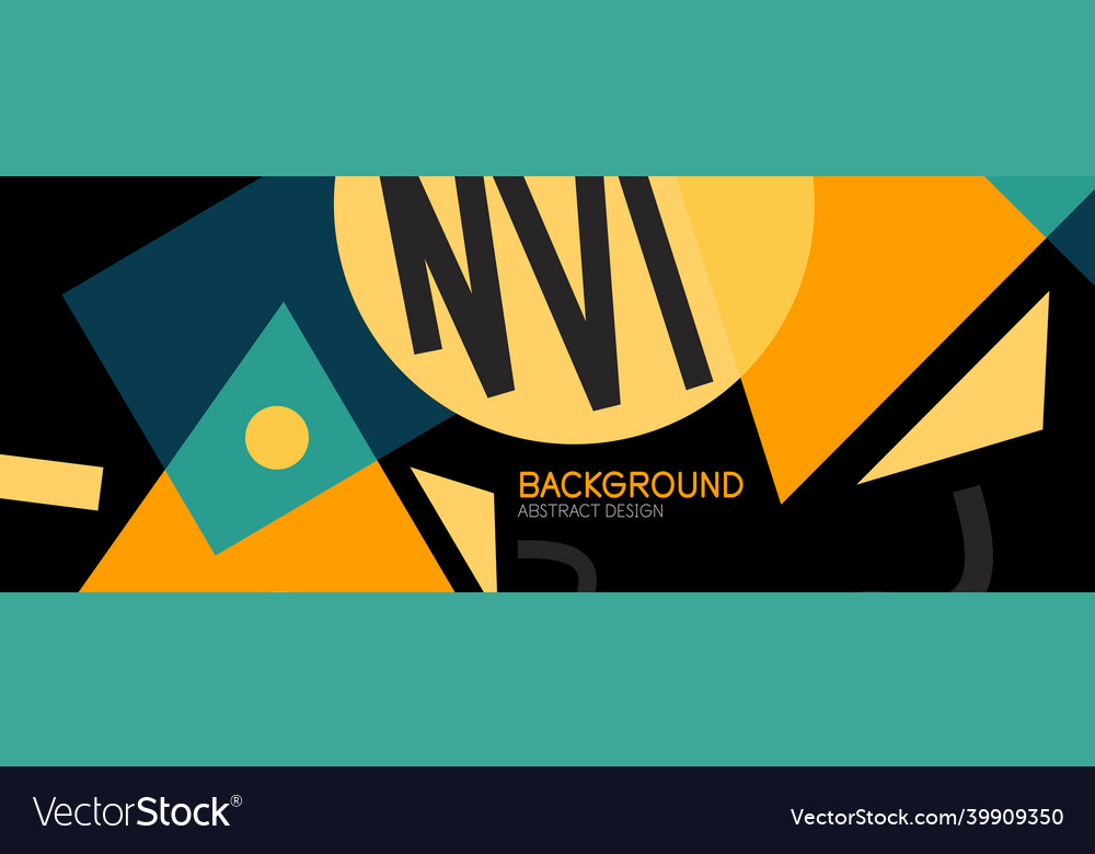 Abstract background blocks lines triangles vector image Abstract background blocks lines triangles