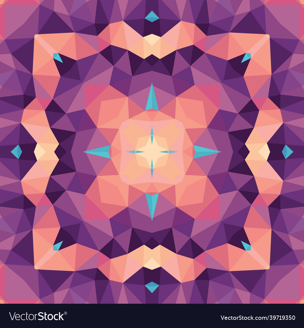 Abstract geometric background seamless pattern vector image Abstract geometric background seamless pattern