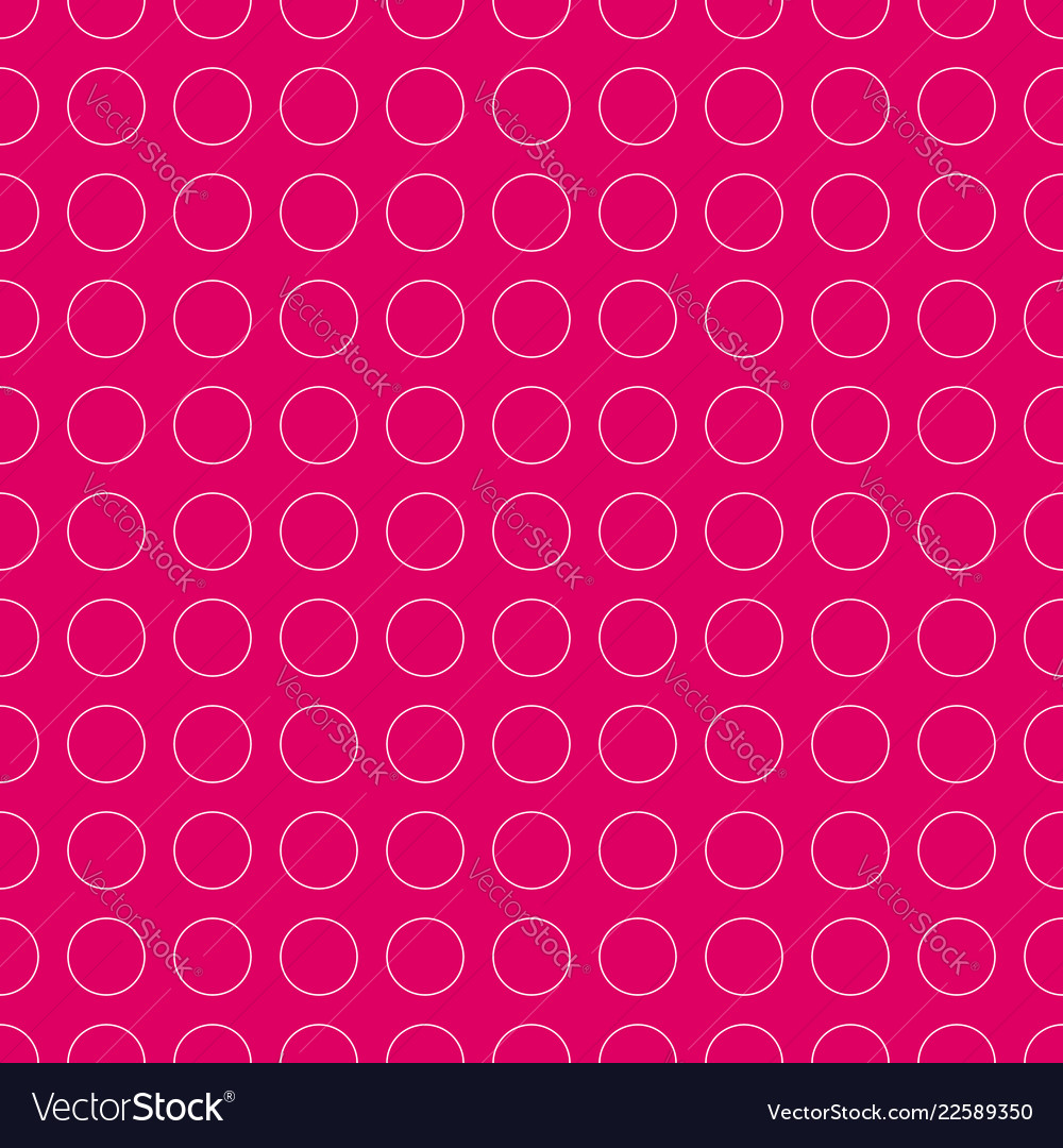 Colorful repeatable circle pattern art vector image Colorful repeatable circle pattern art