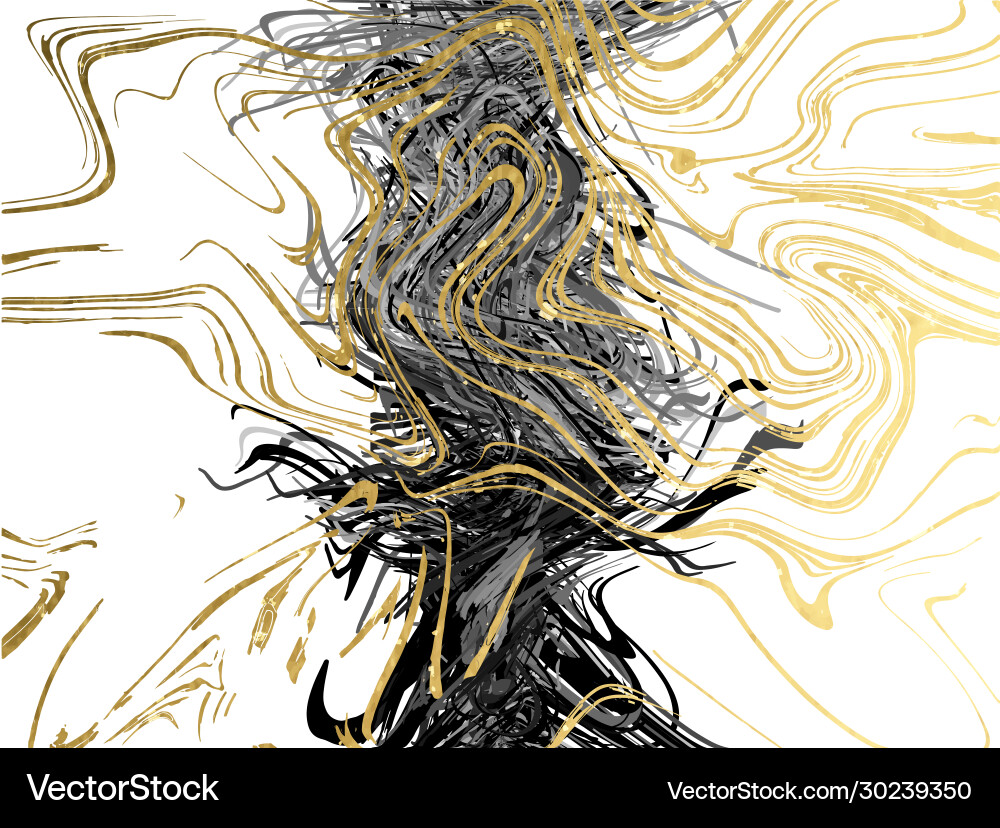 Gold black and white template covers design Vector Image