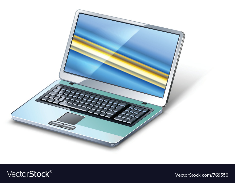 Laptop Royalty Free Vector Image - VectorStock