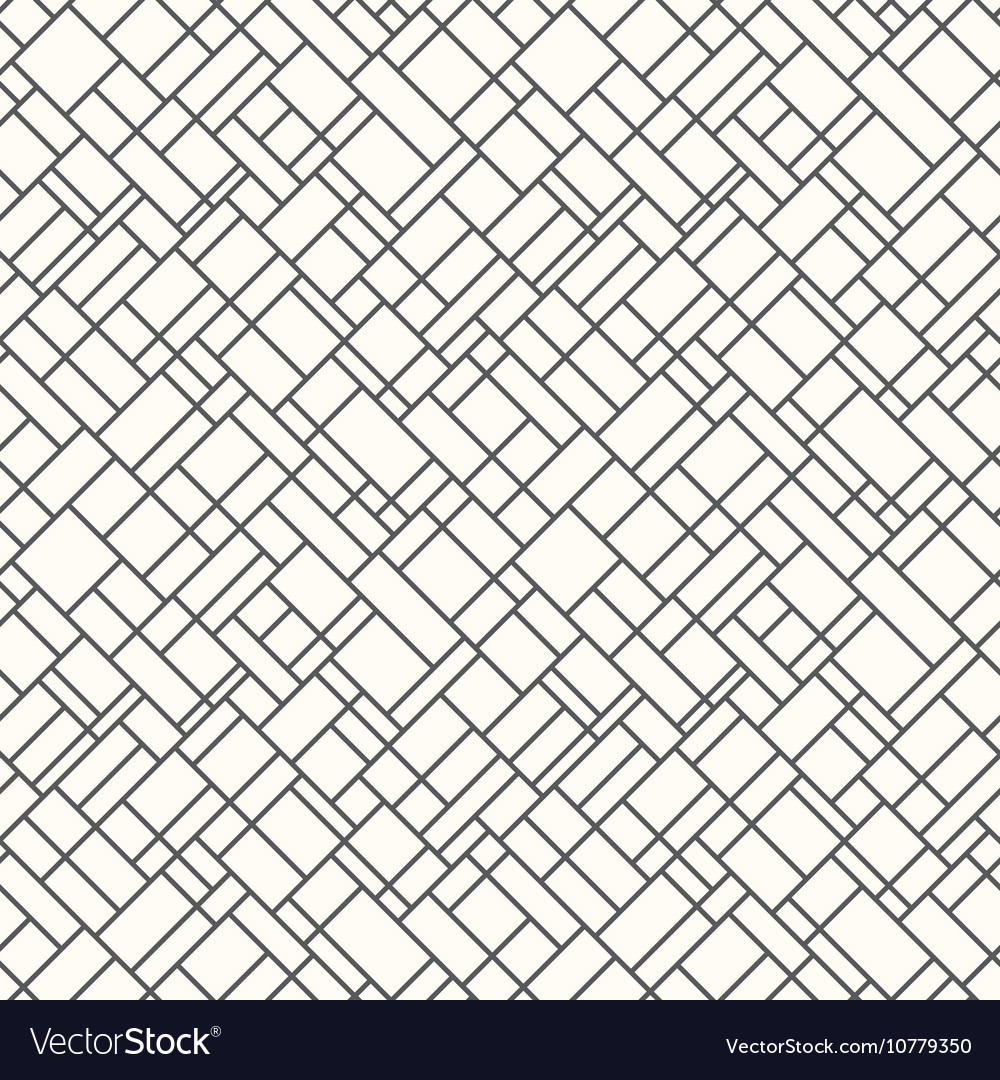 Monochrome Line Grid Pattern