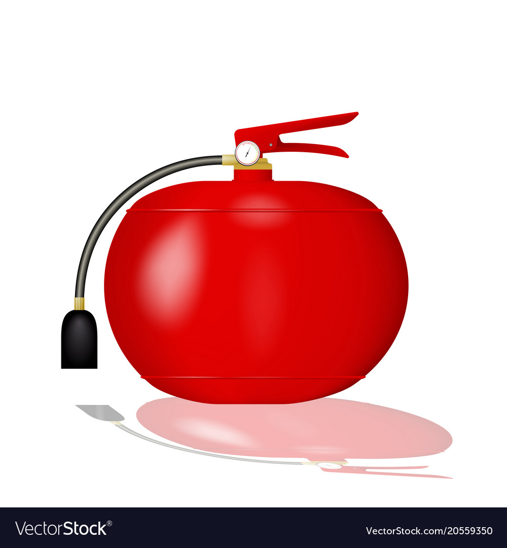 Red Fire Extinguisher Royalty Free Vector Image