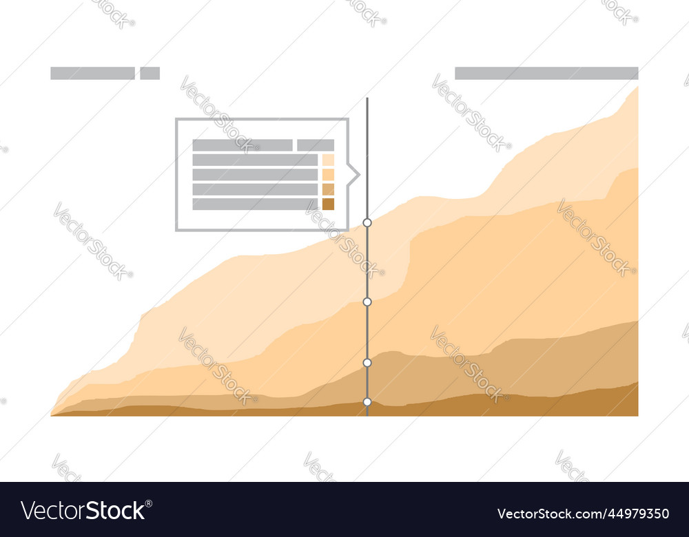 Statistical and data analysis for business vector image Statistical and data analysis for business