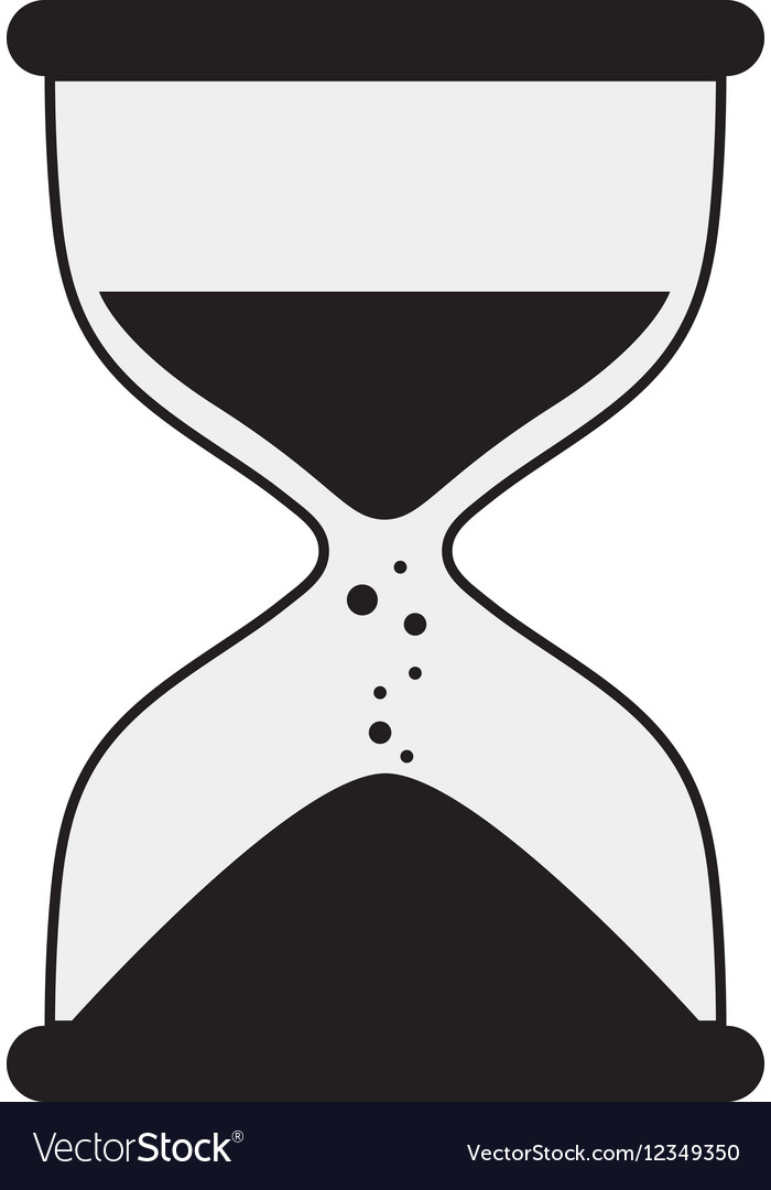 Time clock symbol Royalty Free Vector Image - VectorStock