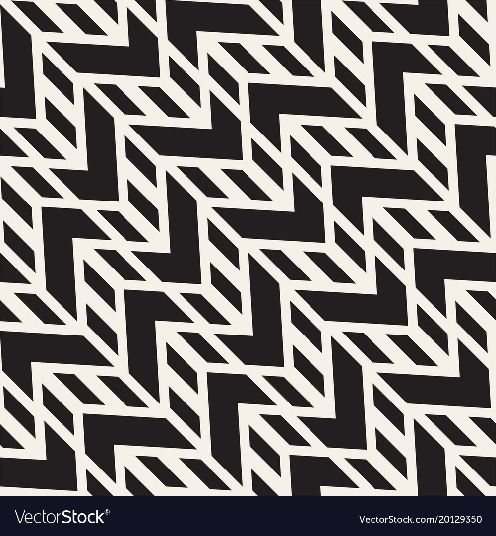 Zigzag Line Pattern - Abstract