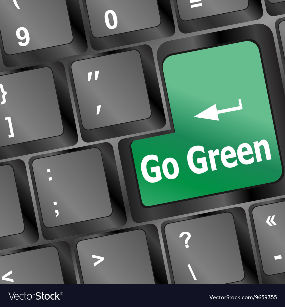 go green keyboard