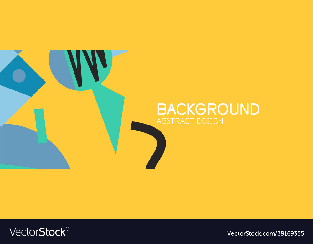 Abstract background with blocks lines geometric vector image Abstract background with blocks lines geometric