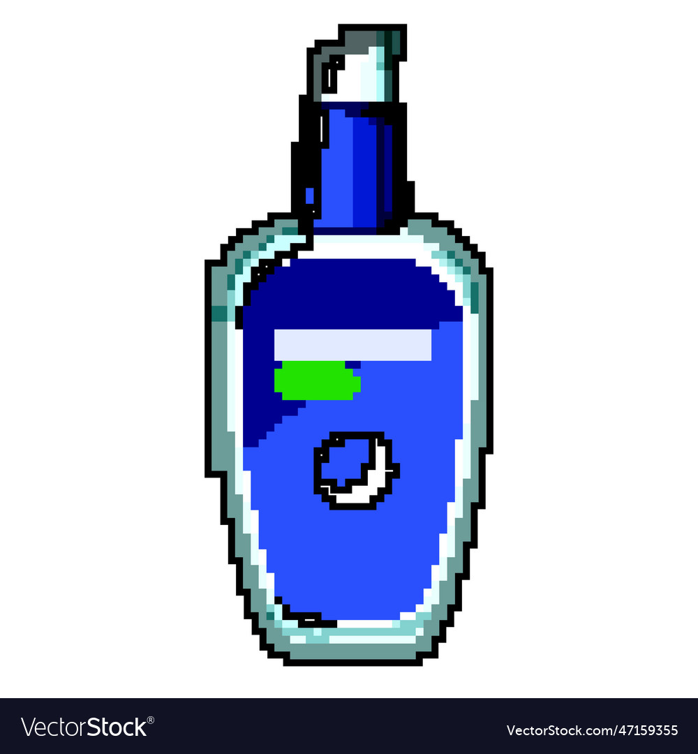 Care night cream game pixel art Royalty Free Vector Image Care night cream game pixel art Royalty Free Vector Image