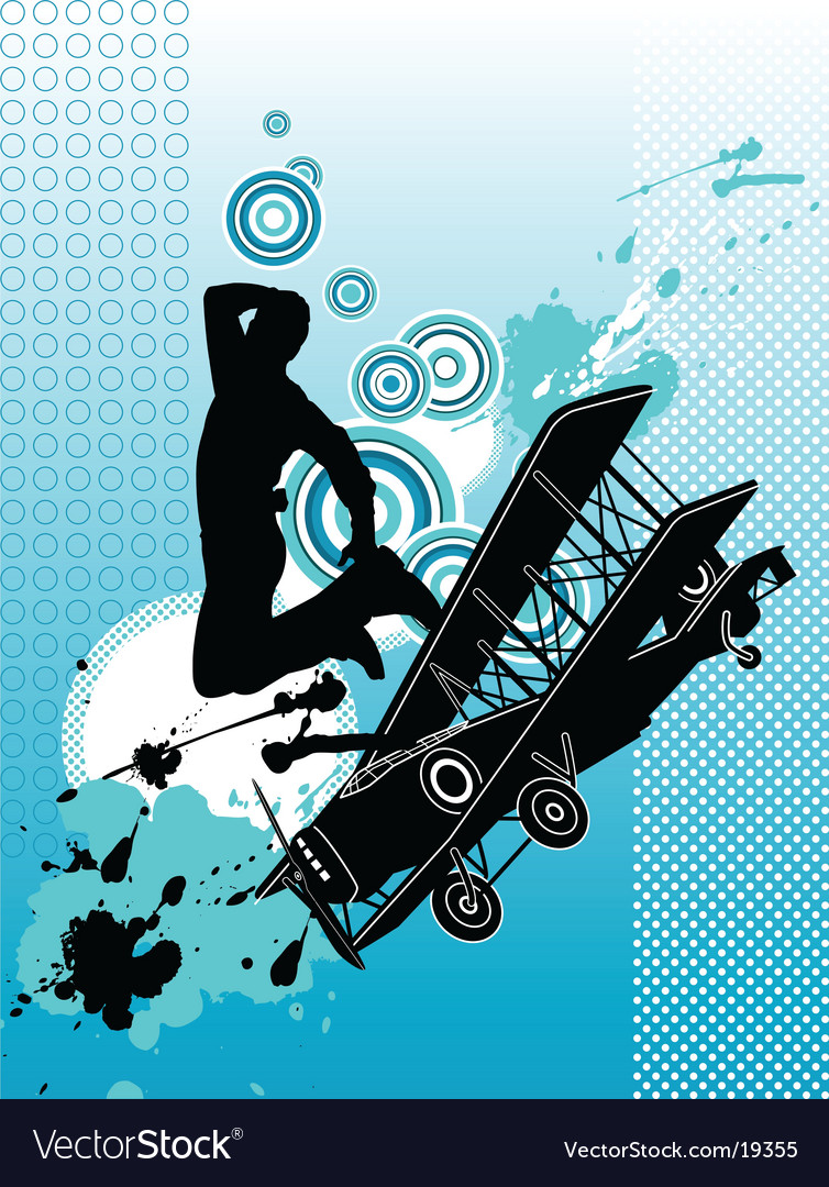 Dynamic Dancer with Colorful Splatter