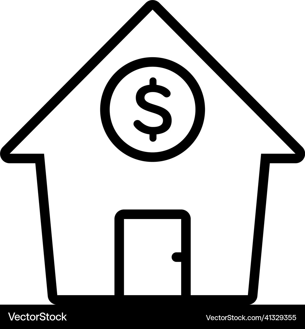 Mortgage Royalty Free Vector Image - VectorStock
