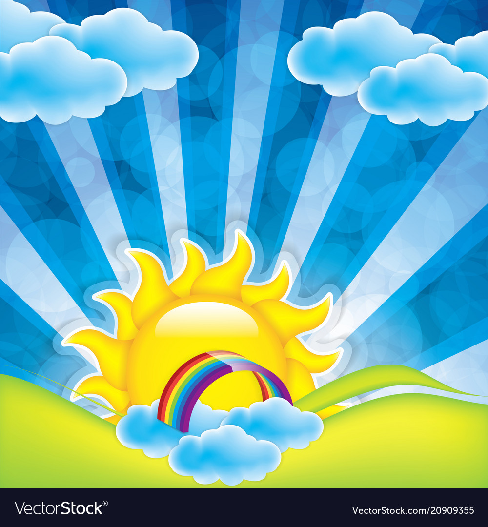Spring frame vector image Spring frame