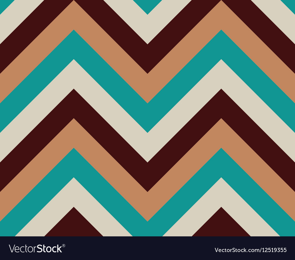 Striped zigzagging seamless pattern zig-zag line