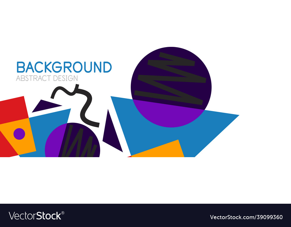 Abstract background blocks lines triangles