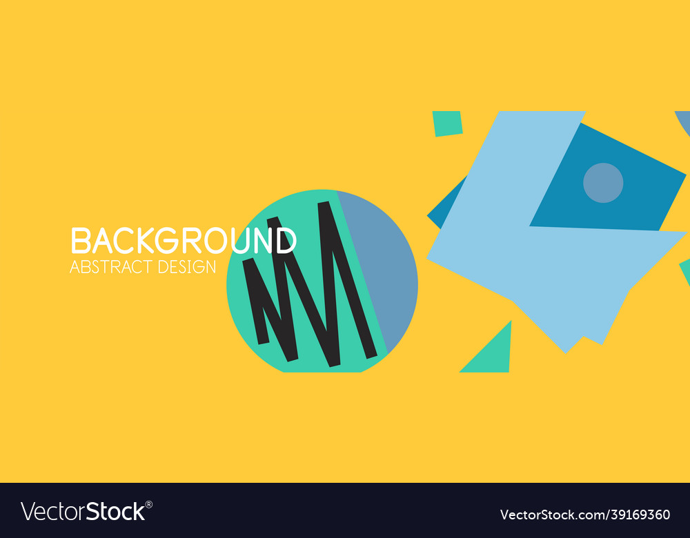 Abstract background blocks lines triangles