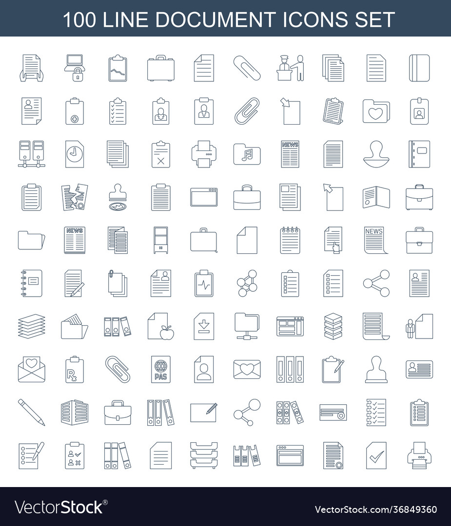 Document icons