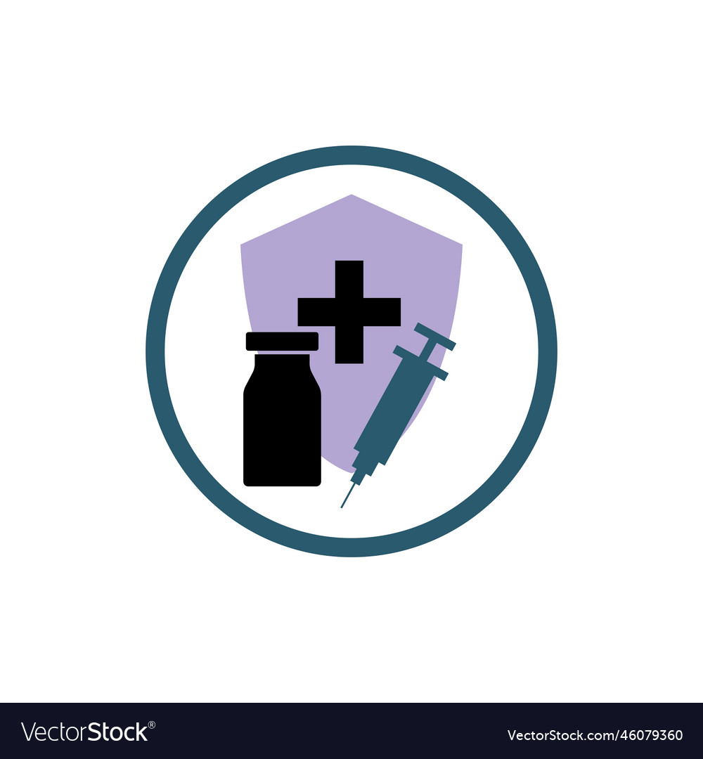 Insulin injection icon simple design element Vector Image Insulin injection icon simple design element