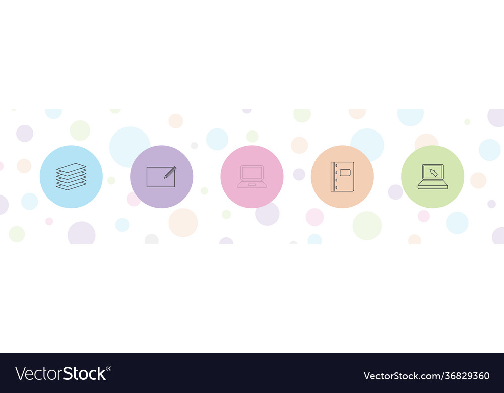 Notebook icons