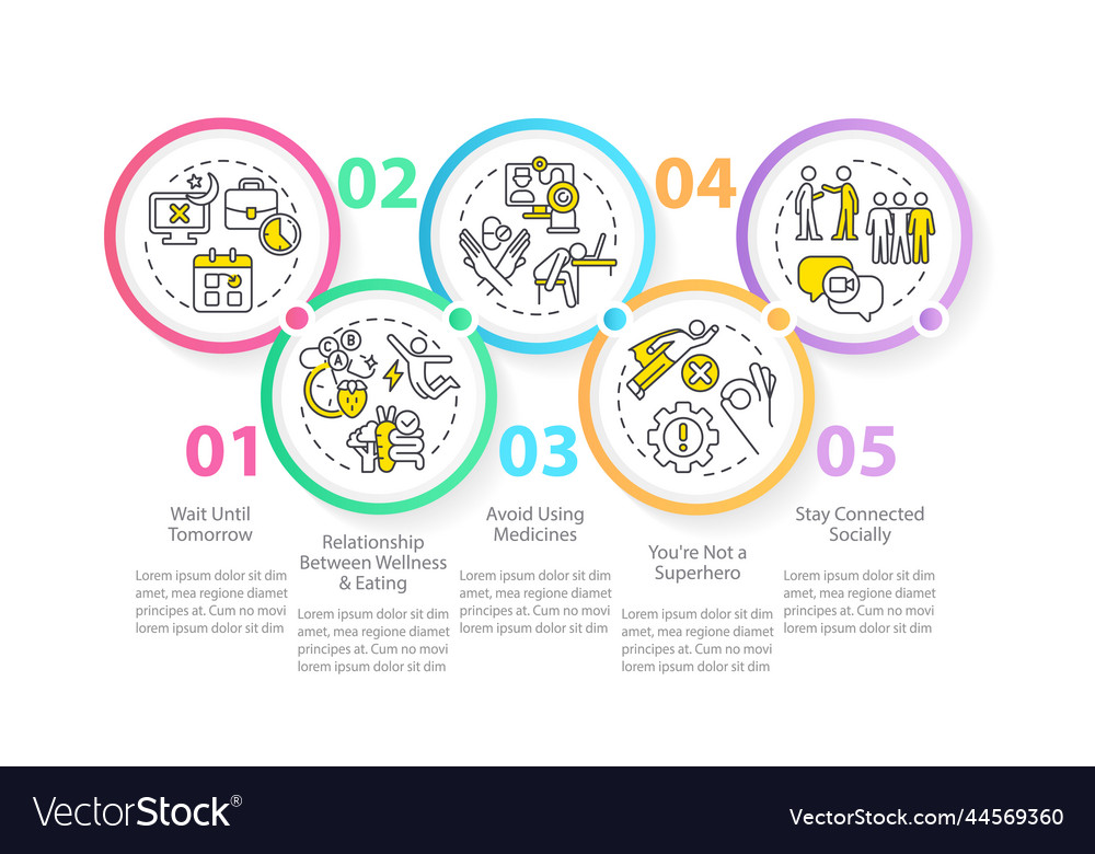 Overcome employees overload infographic template