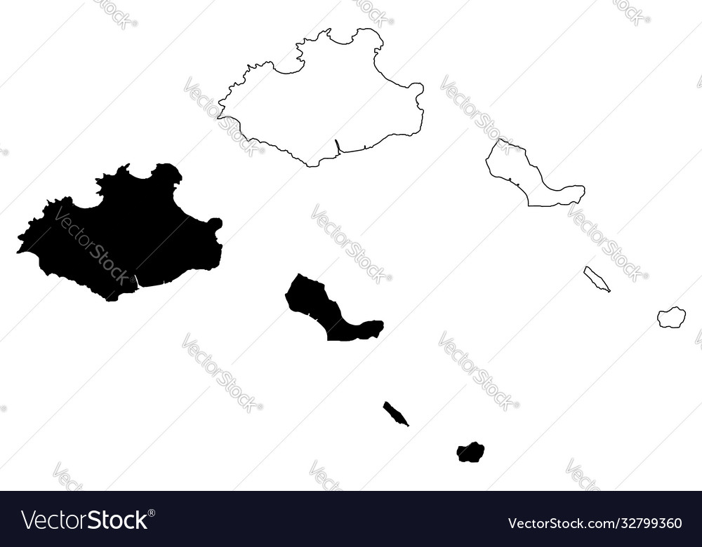Sao Vicente Gemeinde republic cabo verde vector image Sao Vicente Gemeinde republic cabo verde
