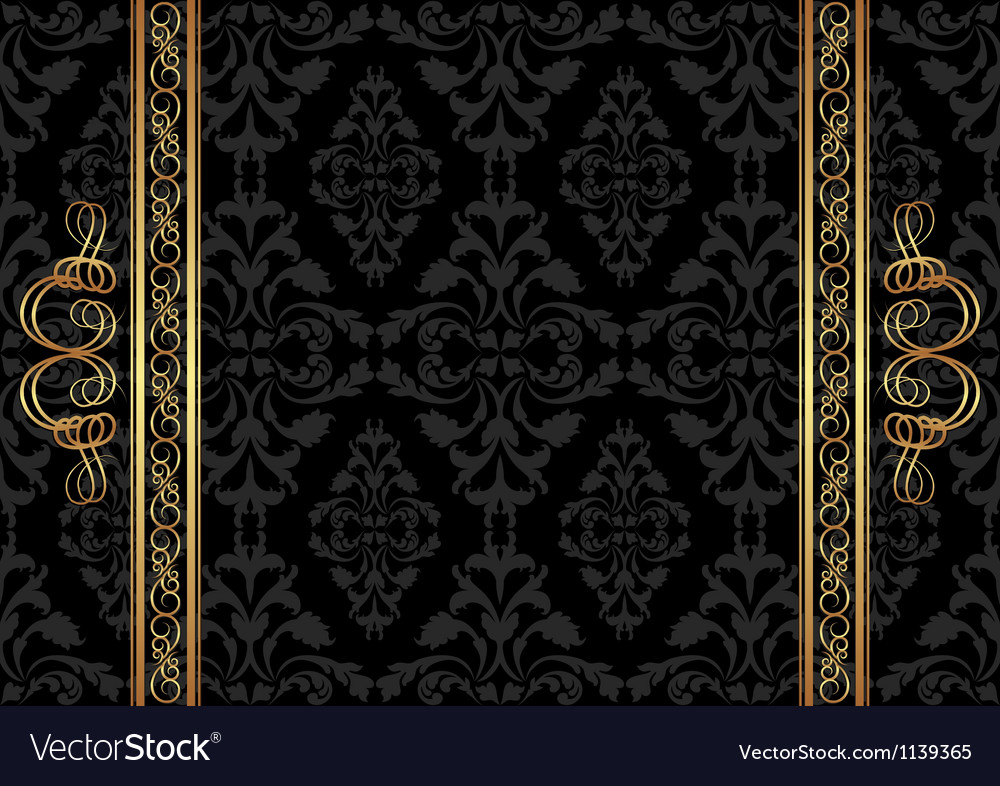 Black background Royalty Free Vector Image - VectorStock