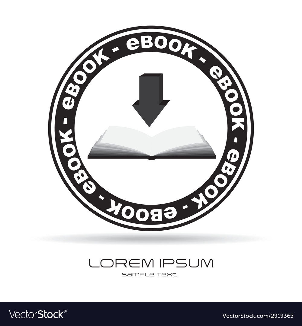 Ebook icon Royalty Free Vector Image - VectorStock