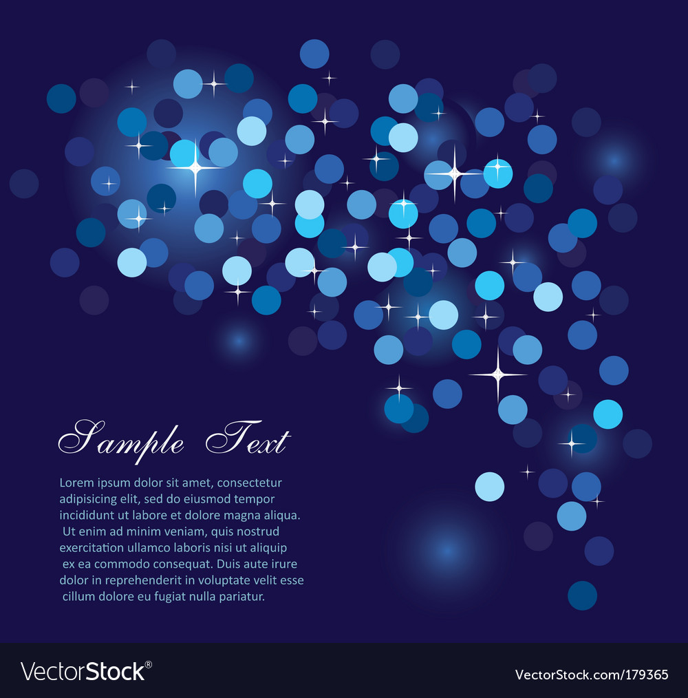 glitter lights for flyers background royalty free vector