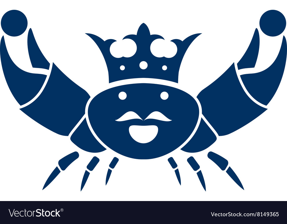 King-crab Royalty Free Vector Image - VectorStock