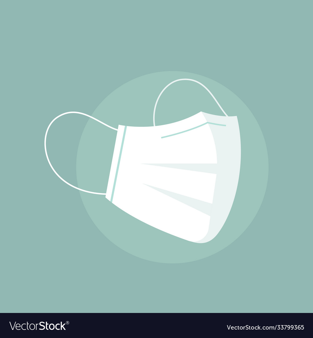 Medical mask design object objects