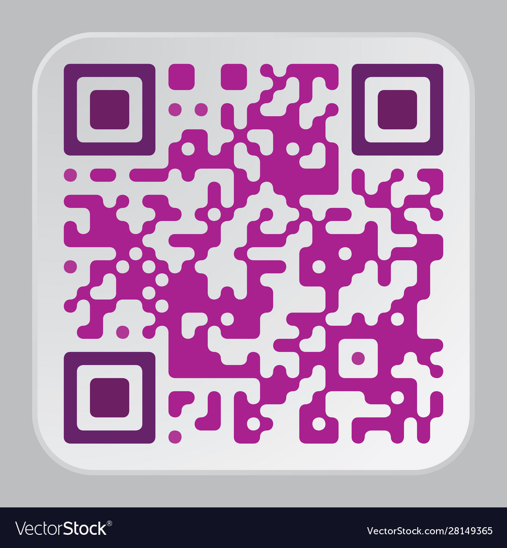 Qr code vector image Qr code