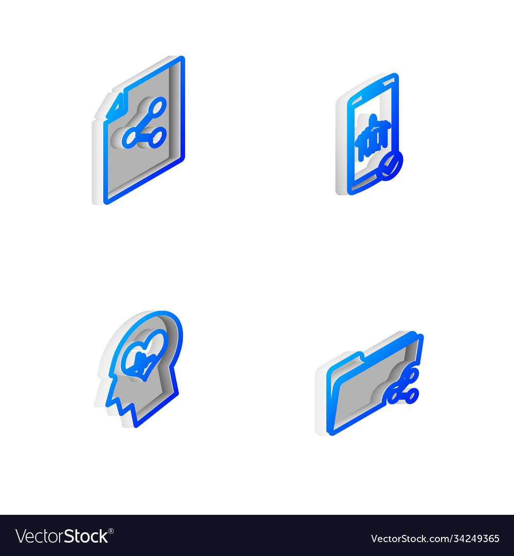 Set isometric line flight mode in mobile