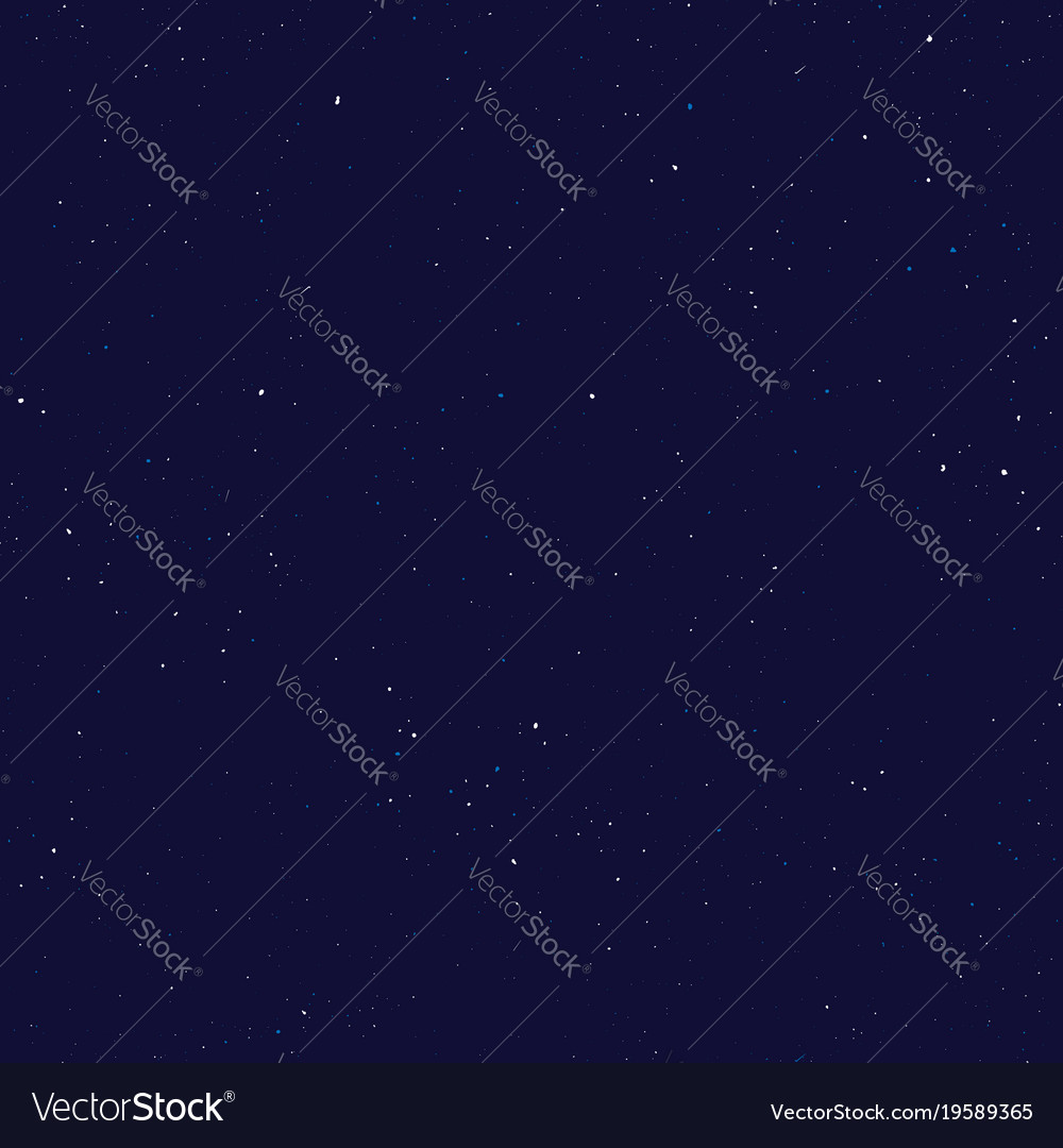 Starry seamless pattern splashed hand draw
