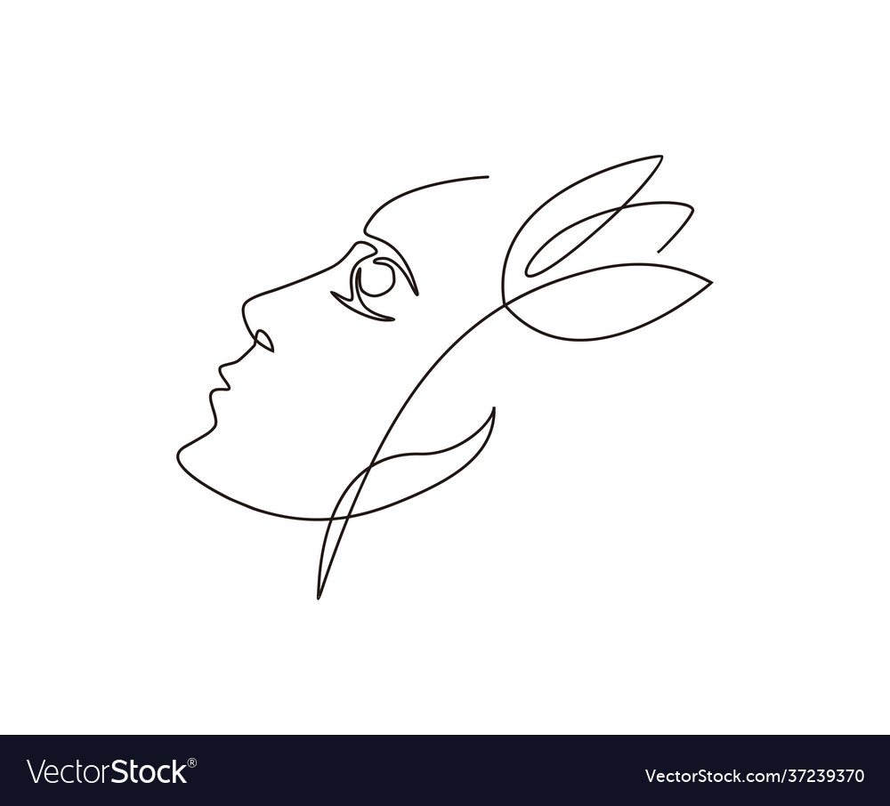 Continuous Line Face Set