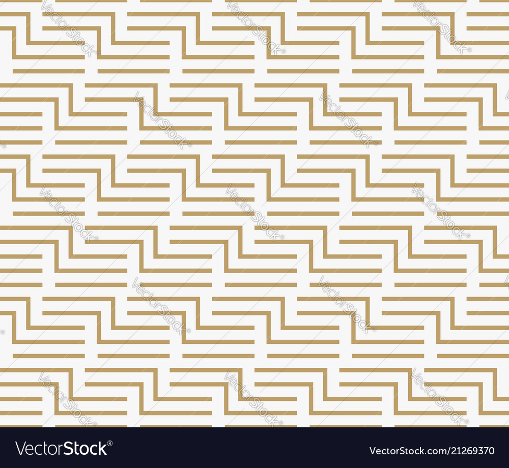 Geometric seamless pattern with line modern