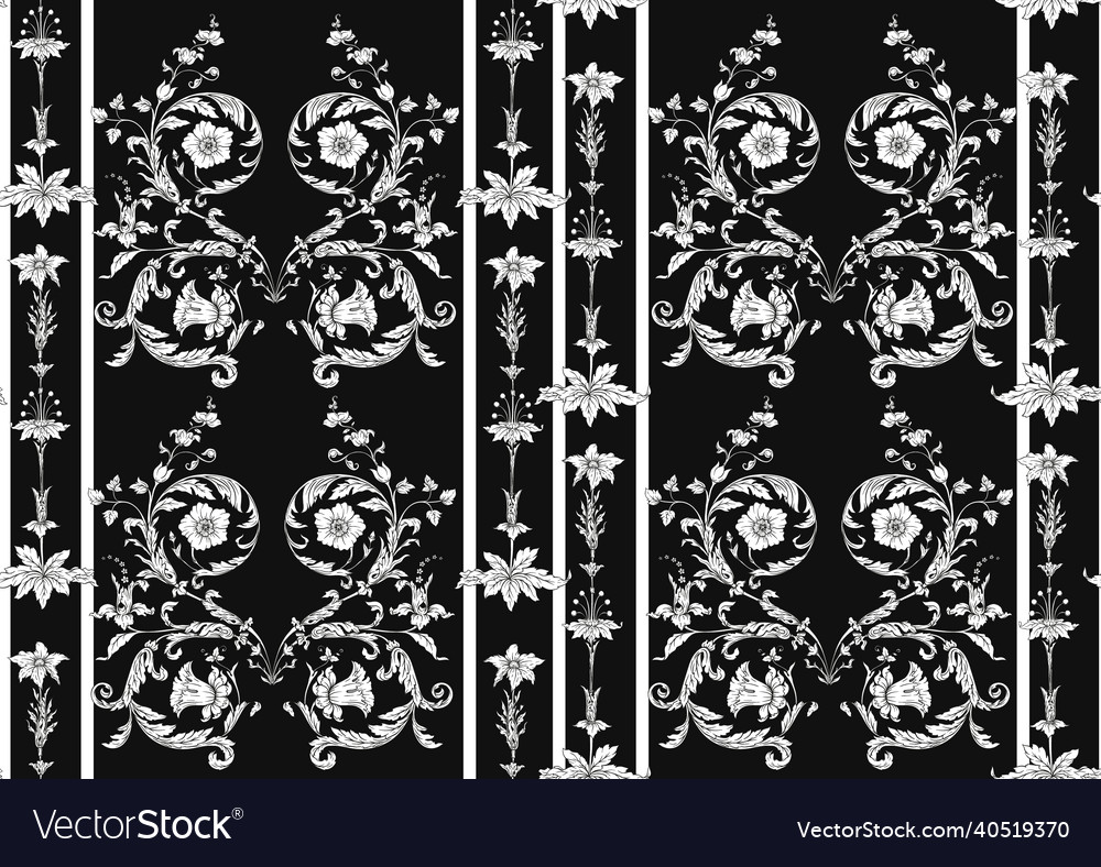 Seamless pattern background colored vector image Seamless pattern background colored