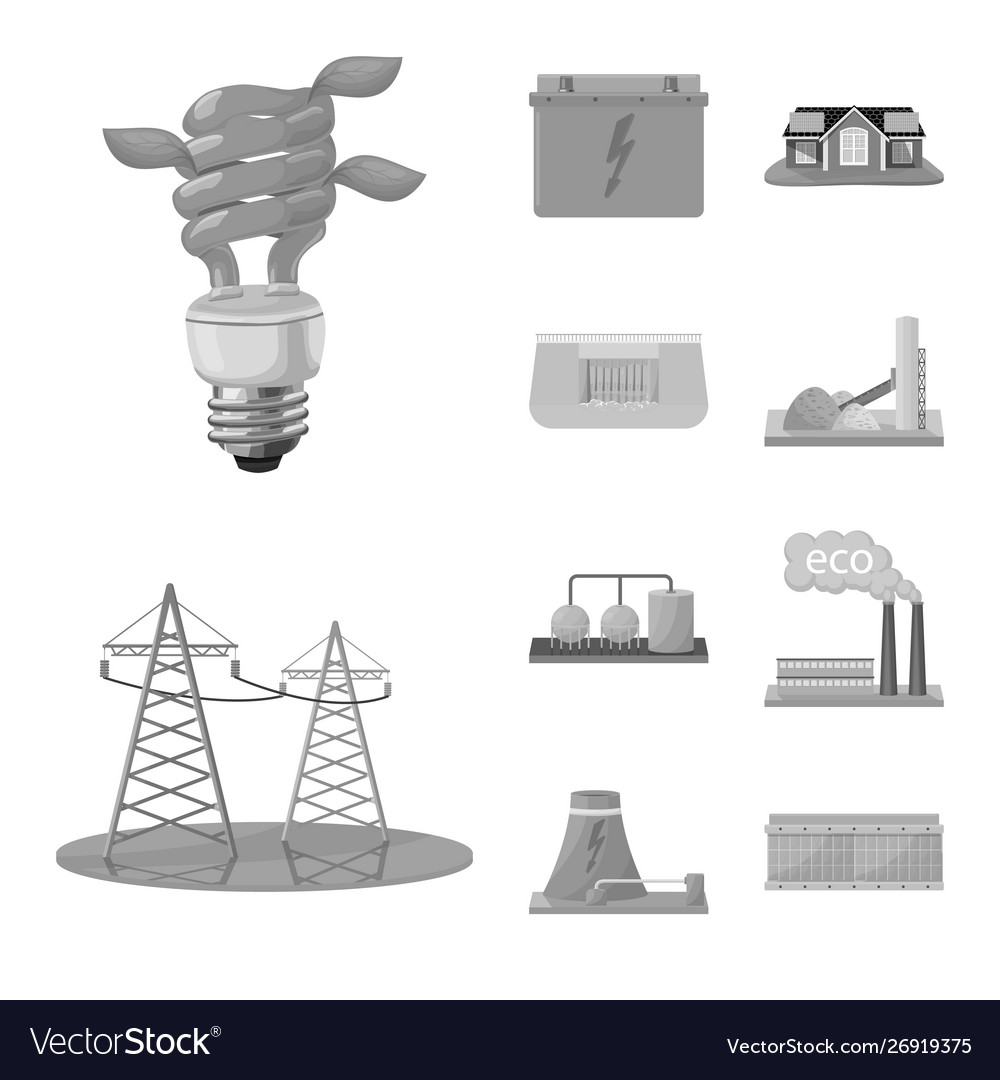 Isolated object renewable and environment sign vector image Isolated object renewable and environment sign