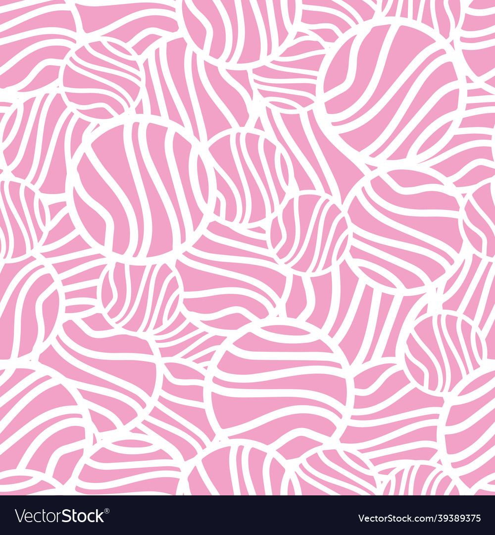 Pink texture curves planet repeat pattern print vector image Pink texture curves planet repeat pattern print