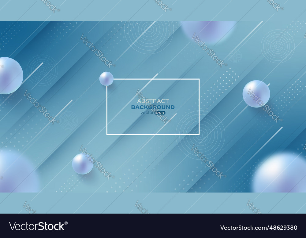 Blue gradient background with abstract geometric vector image Blue gradient background with abstract geometric
