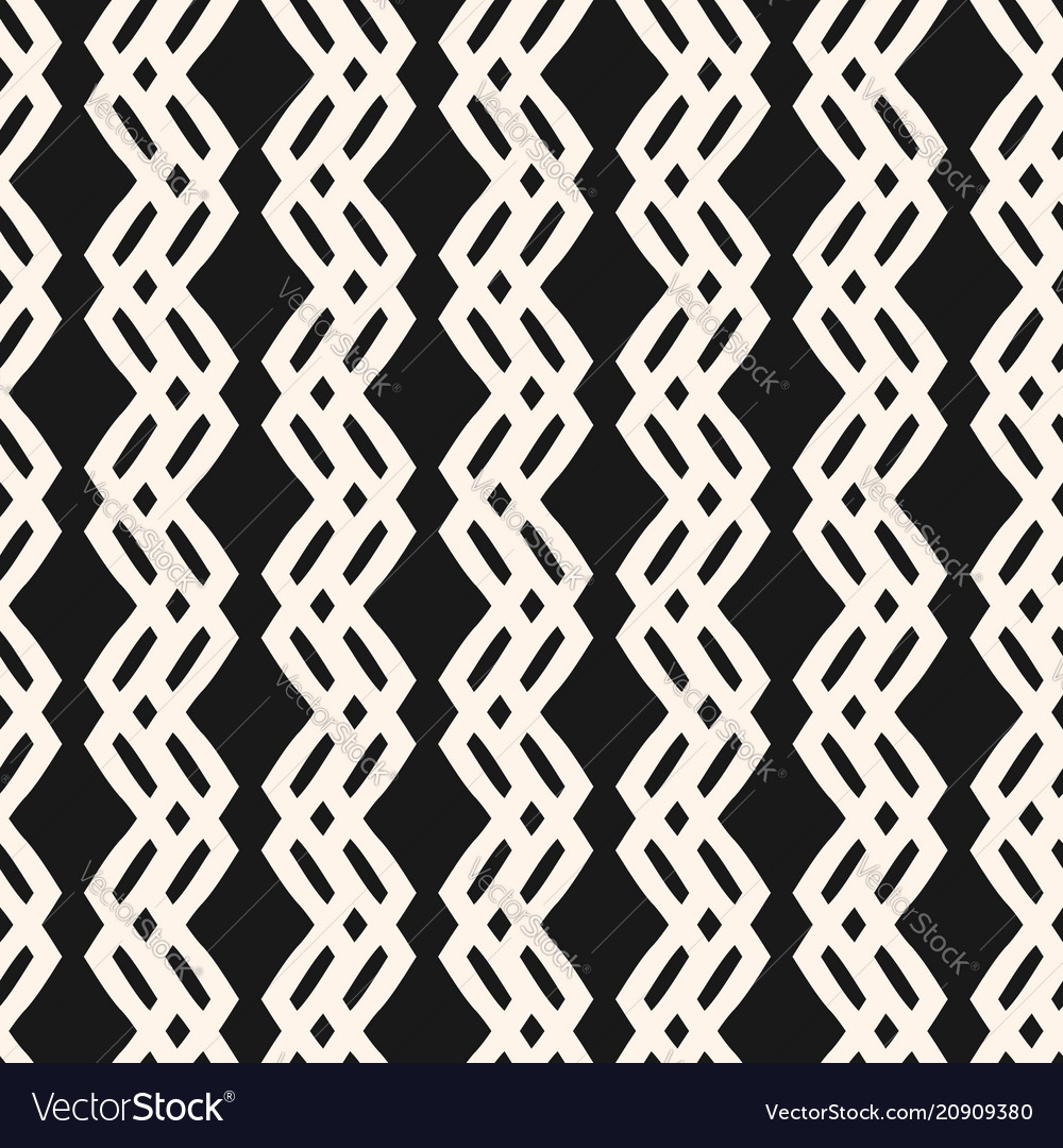 Geometric seamless pattern with zigzag lines