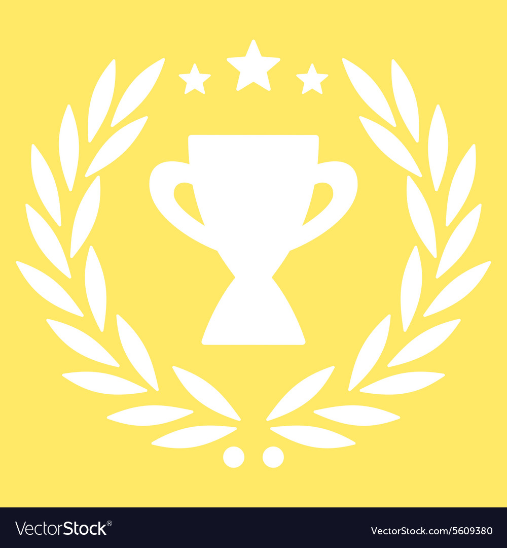 Glory icon from competition success bicolor