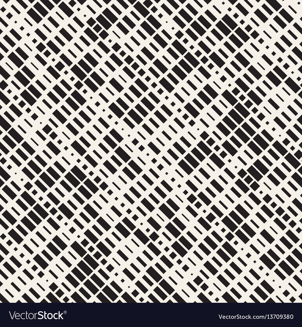Irregular Black and White Dash Pattern