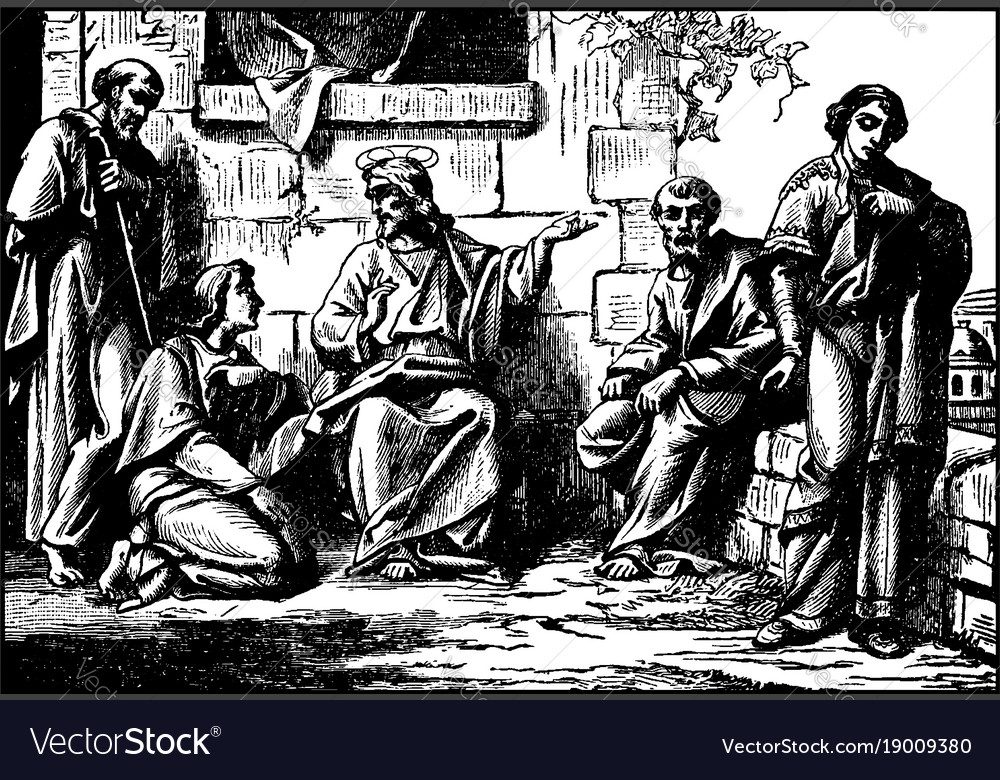 Jesus tells the rich man to sell all of his