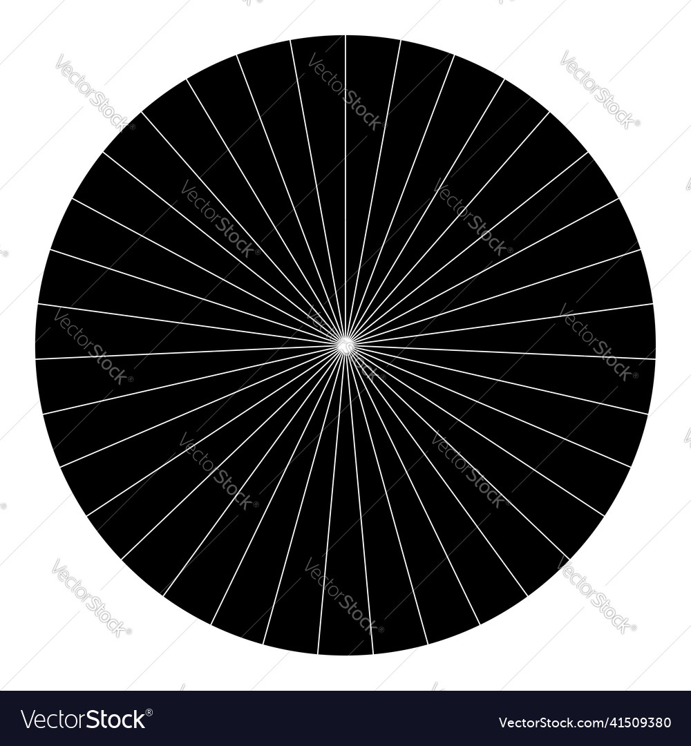 Pie chart graph circle circular diagram from