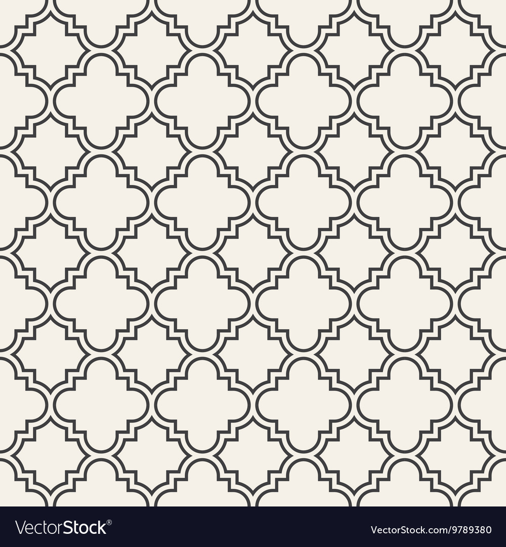 Seamless geometric pattern repeating background