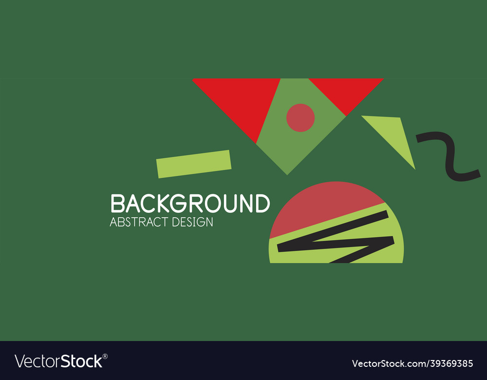 Abstract background blocks lines triangles vector image Abstract background blocks lines triangles