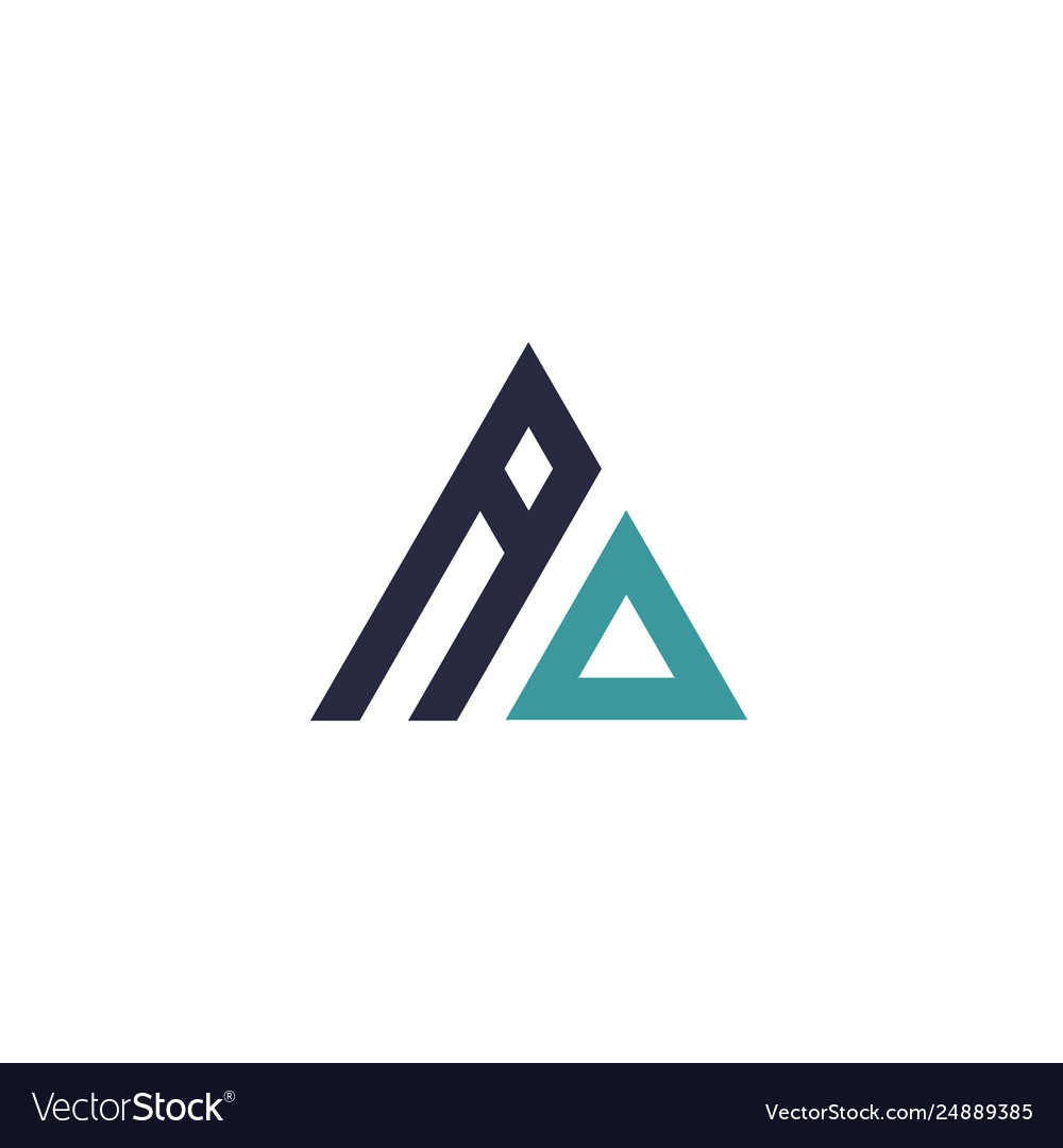 AO Initial Triangle Logo