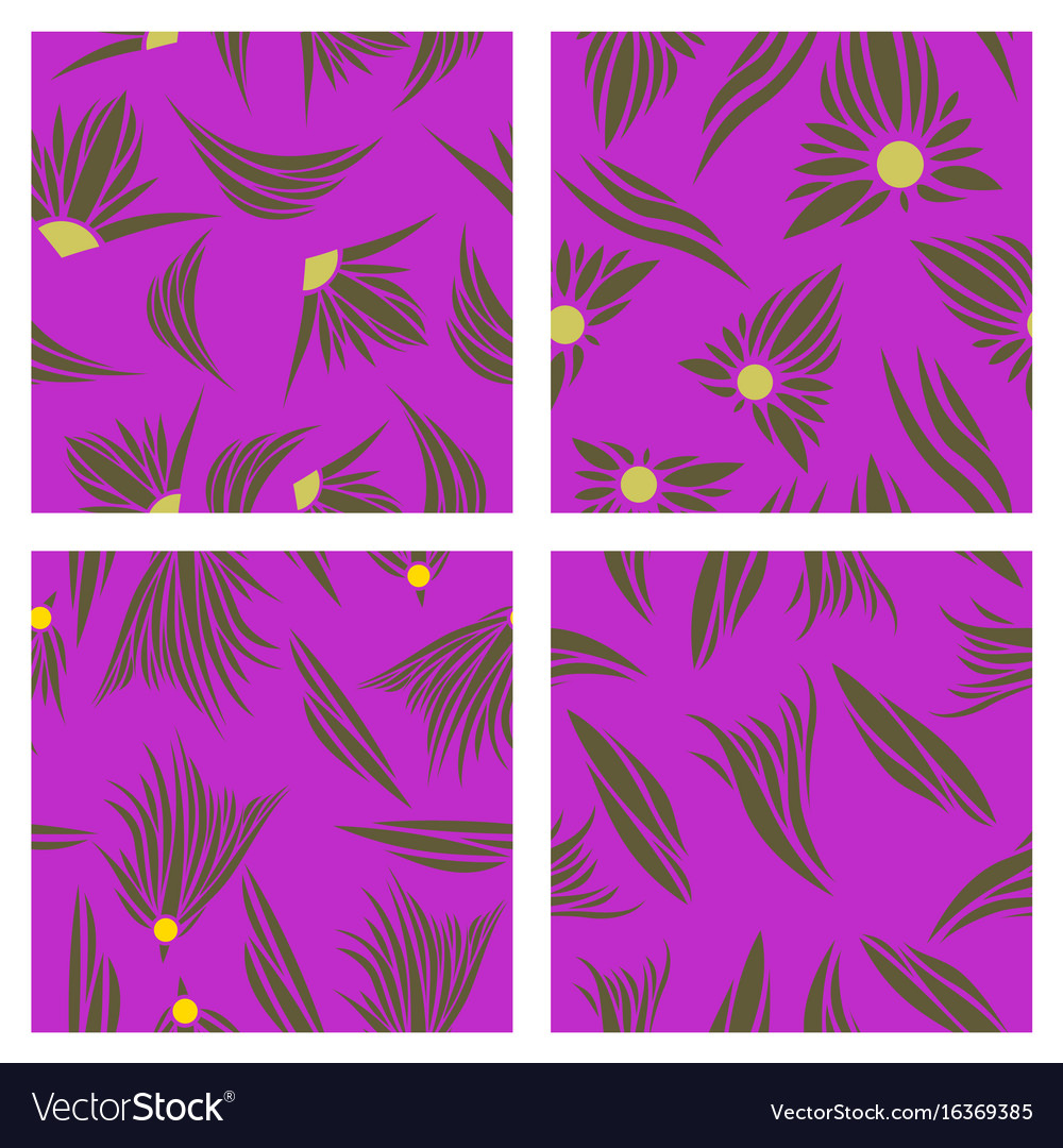 Assembly of patterns in bright style